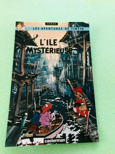 Carte postale 15x10 tintin - postale,