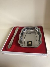 🧈 Beurrier Inox et Couteau à beurre Guy Degrenne, Années 70