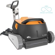 dolphin robot electrique de piscine fond, parois et ligne d'eau avec chariot