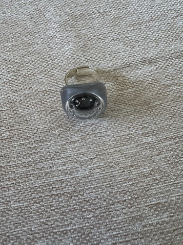 Bague vintage verre - , d’art