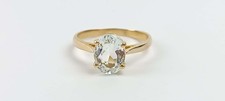 T 54 Bague solitaire or jaune