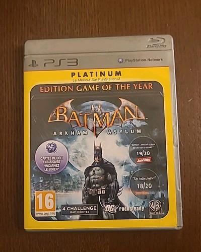 Batman arkham asylum jeux ps3 - asylum, -jeux
