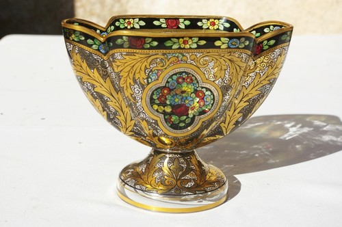 Vase bohême haida art nouveau - art,