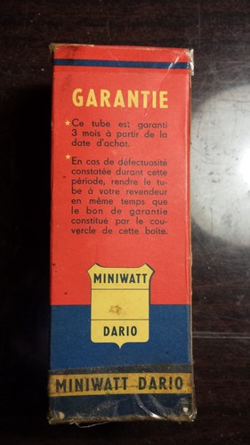 Tube gz32 miniwatt dario serie - miniwatt,