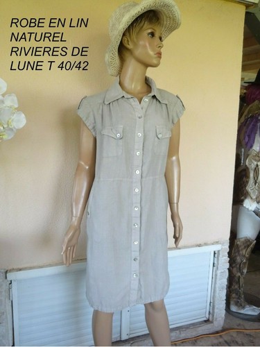 Robe 100 lin rivieres - 100%,
