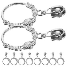  10 pièces tirettes de remplacement têtes de fermeture éclair Kit de réparation