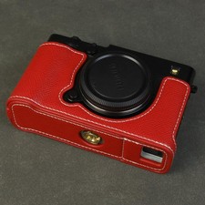 Leather Half Case For FUJI X-E5 Fujifilm XE5 Camera Grip F R1 C9T5