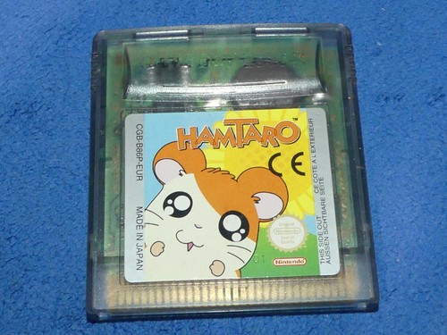 Jeu hamtaro sur game boy - jeu,