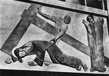 41 BLOIS NOTRE DAME DE LA TRINITE CHEMIN DE CROIX DE LAMBERT RUCKI 9E