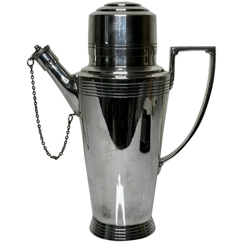 Shaker cocktail argent - shaker, À