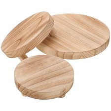  Lot de 3 présentoirs à