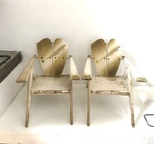 Paire de Fauteuils Enfant. Années 50 / 40