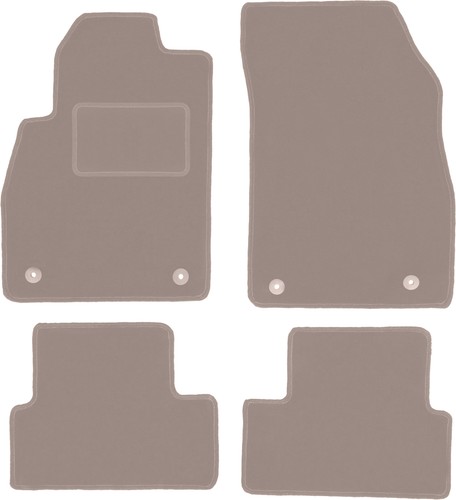 Tapis sol velours beige - velours,