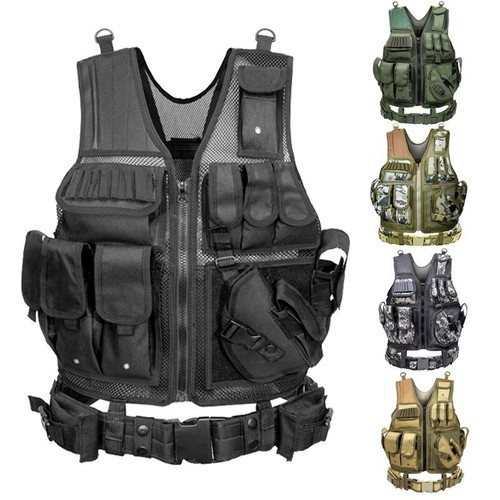 Gilet tactique combat - gilet, avec