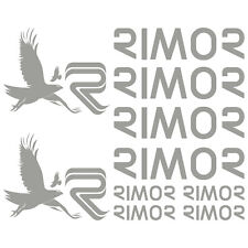 RIMOR autocollant sticker camping car caravane caravan 10 Pièces