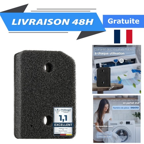 Filtre sèche linge miele - filtre, t1