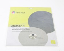 Pro-ject Tapis En Cuir Gris