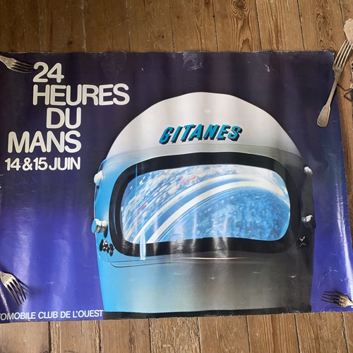 Affiche ancienne course - affiche,