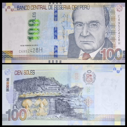 Banknote perú 100 soles jorge - 100,
