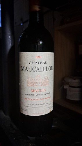 Château maucaillou 1999 - château,