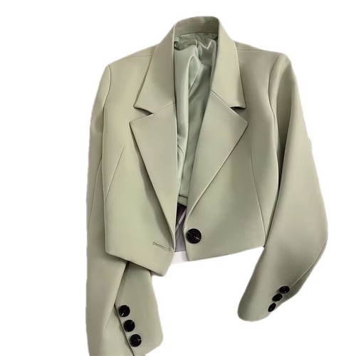 Veste courte blazer cintrée - veste,