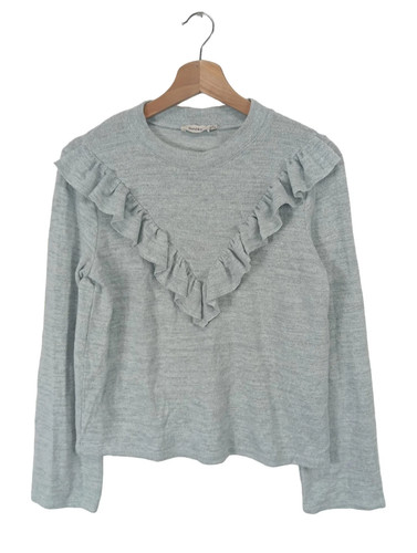 Bershka pull femme gris casual - gris,