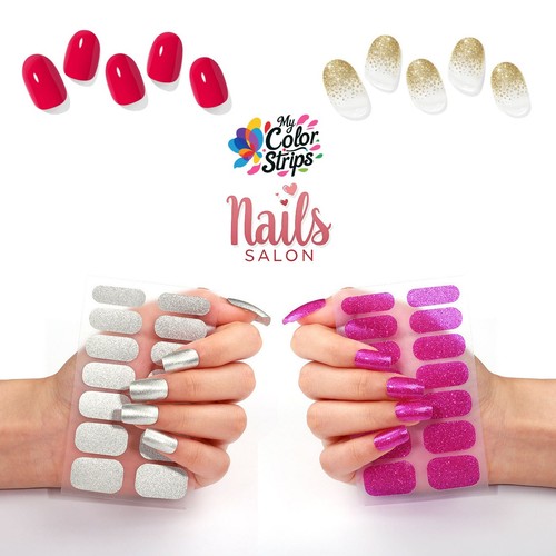 Full size nail - size, stickers