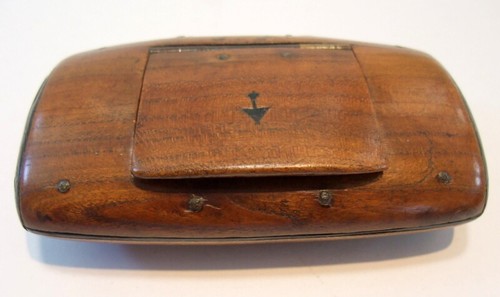 Ancienne tabatière bois - ancienne, en
