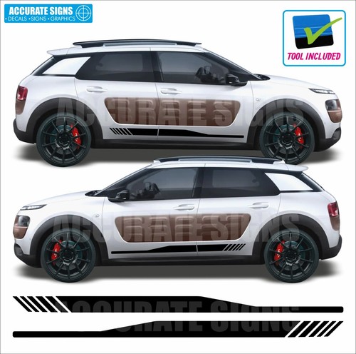 Side stripes for citroen - side,