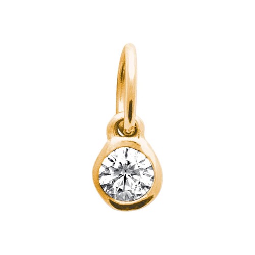 Pendentif solitaire oxyde - pendentif,