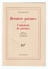 Jean Prévost  Derniers