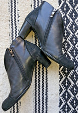 LUFTPOLSTER Bottines modèle ARA Cuir Noir Taille 40