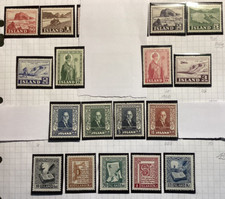 TIMBRES  D' ISLANDE  N°234 à