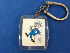 Porte-clés - TOTAL - Pompiste décontracté - Relais 62 St-Martin Les Boulogne -