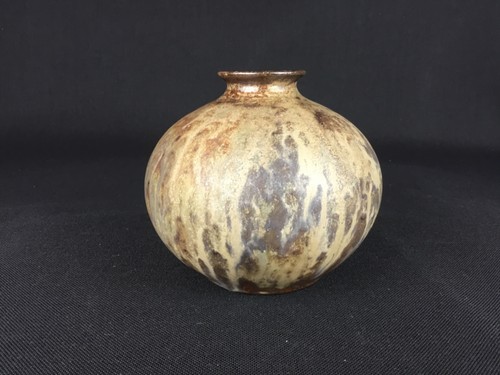 Très beau vase boule - , grès