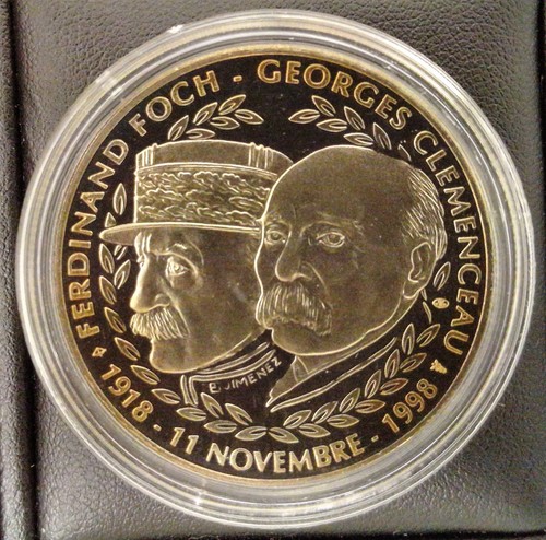 Médaille foch clemenceau - foch,