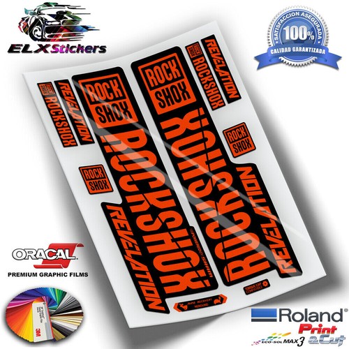 Autocollants fluor fourche - autocollants,