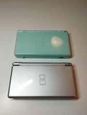 Lot de 2 consoles Nintendo DS Lite HS pour pièces turquoise silver argent