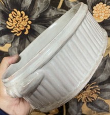 Plat Coupe à Fruit Varages Moustiers Vaisselle Blanche Ancienne XIXeme Faïence