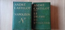 LOT 2 LIVRES NAPOLEON + LE DRAME DE SAINT HELENE -  André CASTELOT - LIB. PERRIN