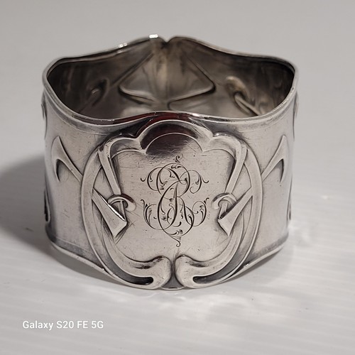 Rond serviette argent - de,