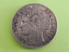 ANCIENNE MONNAIE 5 FRS  ARGENT