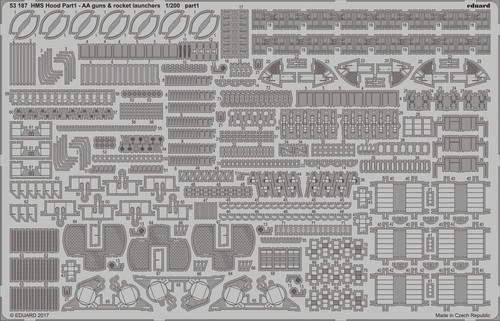 Eduard 53187 hms hood pt1 - hms,