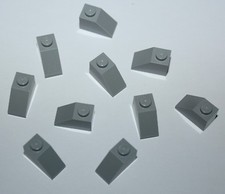 Lego 10 MdStone Slope 45 2x1