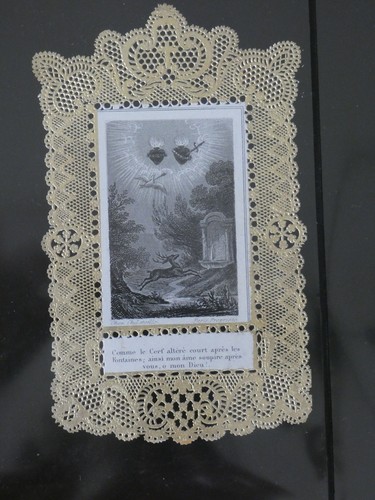 Image pieuse canivet - , dentelle