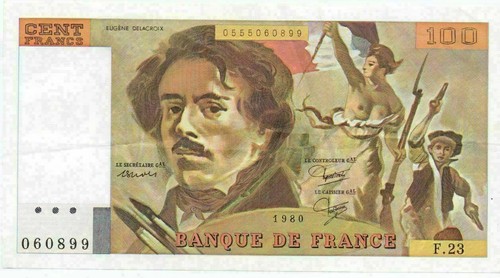 100 francs delacroix - ---,