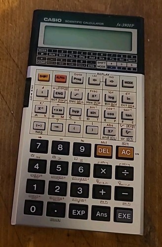 Calculatrice casio fx 3900p - casio, fx-3900p