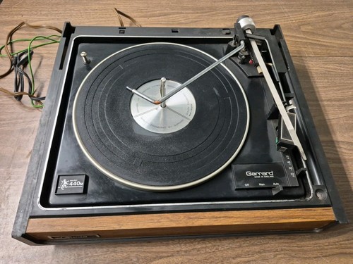 Vintage garrard 440m record - garrard,