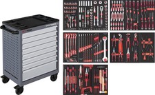 Kraftwerk Servante d'atelier BT700 8 tiroirs 236 pcs.