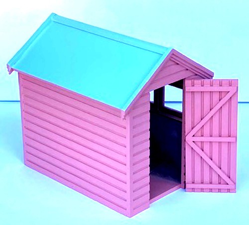 Maison poupées bois - de,